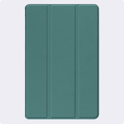 Lenovo Tab M11 Trifold Bookcase Hoes - Donkergroen