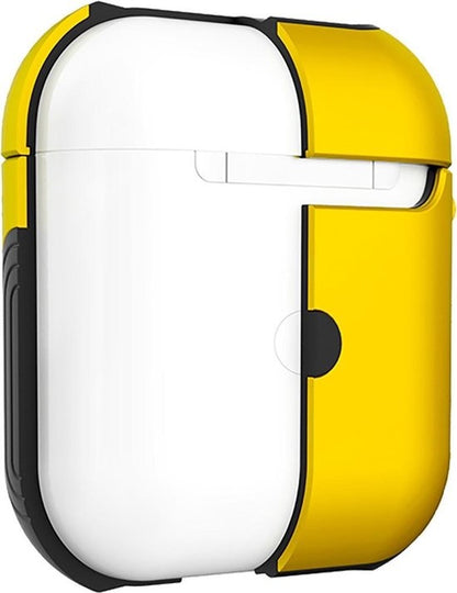 AirPods 1 Hoesje Hard Case Shockbestendig - Geel