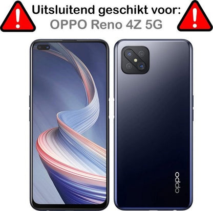 OPPO Reno4 Z 5G Hoesje Shock Proof Siliconen - Transparant