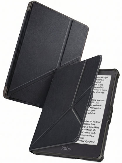 Kobo Clara HD Trifold Bookcase Hoes - Zwart