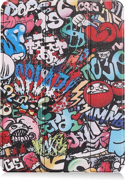 iPad Air 2020 Trifold Bookcase Hoes - Graffity