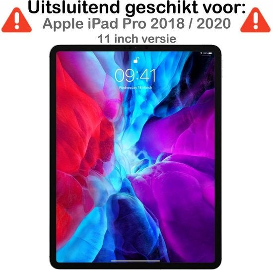 Screenprotector Geschikt voor iPad Pro 11 inch 2018 Screenprotector Glas