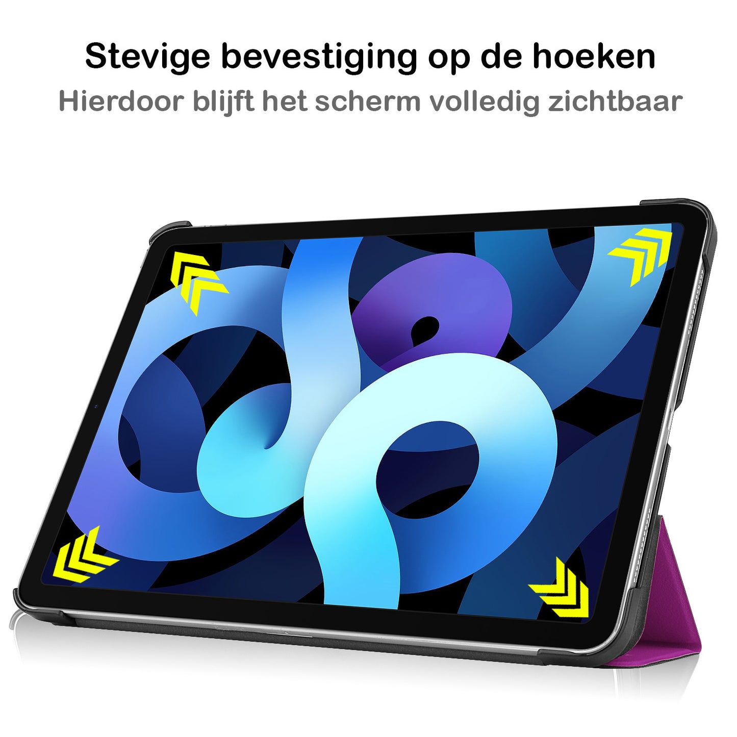 iPad Air 2022 Hoesje Book Case - Paars