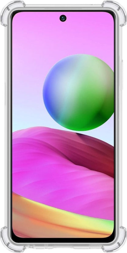 Xiaomi Redmi Note 10 5G Hoesje Shockproof Backcover Siliconen - Transparant