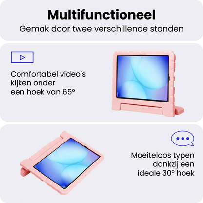 Samsung Galaxy Tab A11 Kinderhoes Shockabsorberend Foam - Zalm
