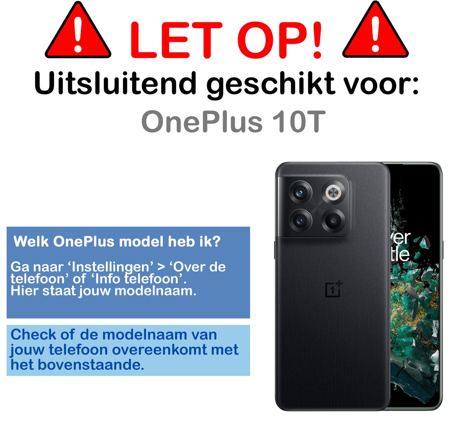 OnePlus 10T Hoesje Siliconen - Transparant