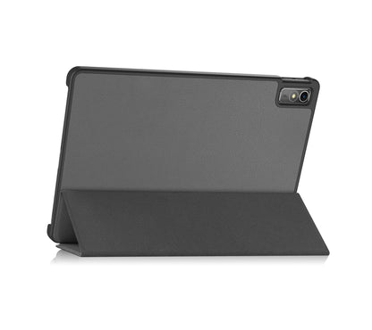 Lenovo Tab M10 5G Trifold Bookcase Hoes - Grijs