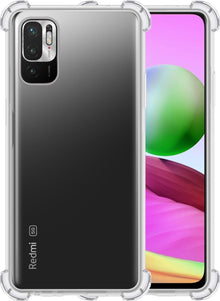 Xiaomi Redmi Note 10 5G Hoesje Shockproof Backcover Siliconen - Transparant