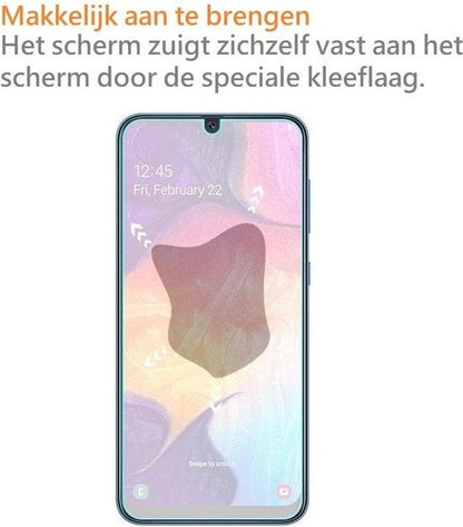Samsung Galaxy A50 Screenprotector Gehard Glas - Anti-kras