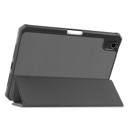 iPad Mini 6 Trifold Bookcase Hoes met Penhouder voor Apple Pen - Grijs