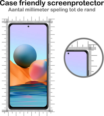 Xiaomi Redmi Note 10 Pro Screenprotector Gehard Glas - Anti-kras