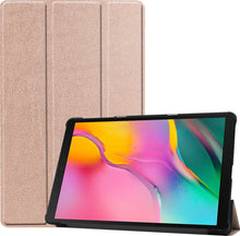 iPad Air 1 Trifold Bookcase Hoes - Rosé goud