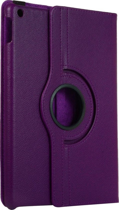 iPad 10.2 2019/2020 Trifold Bookcase Hoes 360 Graden Draaibaar - Paars