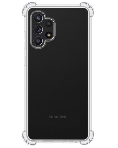Samsung A13 4G Hoesje Shockproof Backcover Siliconen - Transparant