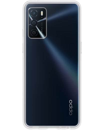 OPPO A16s Hoesje Siliconen - Transparant