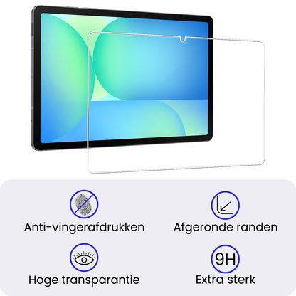 Samsung Galaxy Tab S10 Lite Screenprotector Gehard Glas - Anti-kras