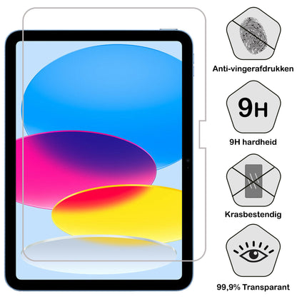 iPad 2022 / 2025 (A16) Screenprotector Gehard Glas - Anti-kras