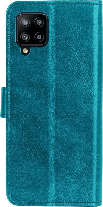 Samsung A42 Hoesje Book Case Kunstleer - Turquoise