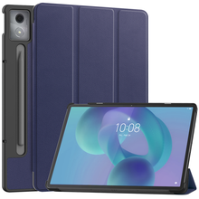 Lenovo Idea Tab Pro Trifold Bookcase Hoes - Donkerblauw