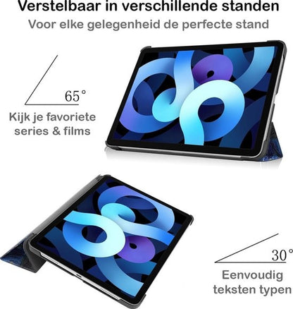 iPad Air 2020 Hoesje Book Case - Sterrenhemel