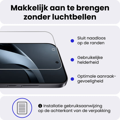 Xiaomi 17T Screenprotector Gehard Glas - Anti-kras