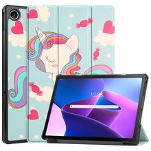 Lenovo Tab M10 Plus 3rd Gen Trifold Bookcase Hoes - Eenhoorn