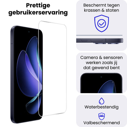 OPPO Reno 13 Screenprotector Gehard Glas - Anti-kras