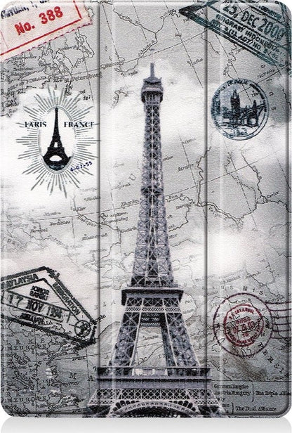 iPad 10.2 2019 Trifold Bookcase Hoes - Eiffeltoren