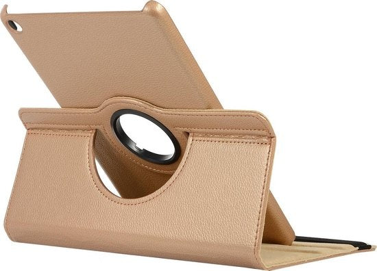 Samsung Galaxy Tab A 10.1 2019 Hoesje 360ðð Draaibare Book Case Kunstleer - Goud