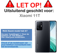 Xiaomi 11T Hoesje Siliconen Backcover Lichtgewicht - Transparant