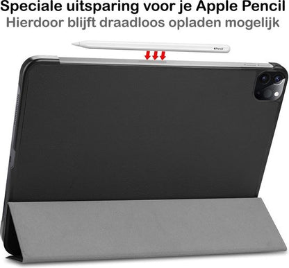 iPad Pro 2020 (11 inch) Hoesje Book Case - Zwart