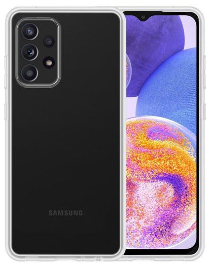 Samsung A23 Hoesje Siliconen - Transparant