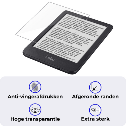 Screenprotector Geschikt voor Kobo Clara BW Screenprotector Gehard Glas Tempered Glass - Screenprotector Geschikt voor Kobo Clara BW Screenprotector
