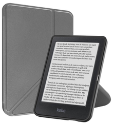 Kobo Clara BW Trifold Bookcase Hoes - Grijs