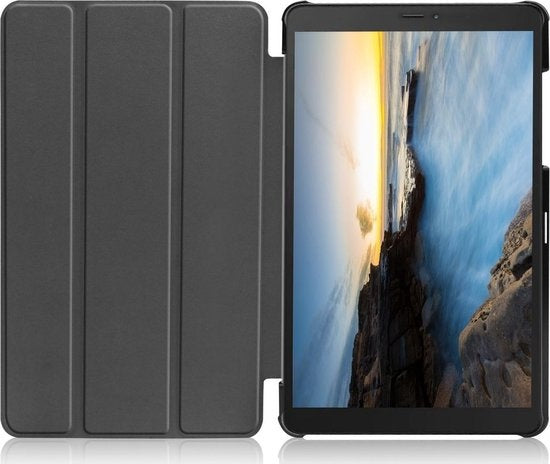 Samsung Galaxy Tab A 8.0 (2019) Hoesje Book Case - Zwart