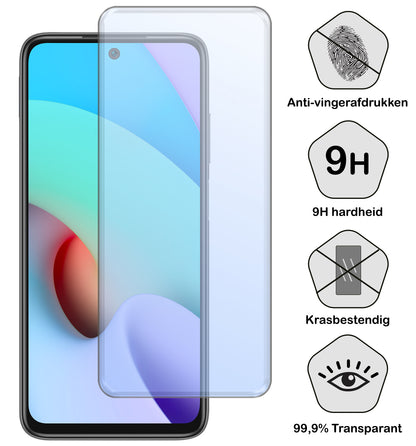 Xiaomi Redmi 10 2022 Screenprotector Gehard Glas - Anti-kras
