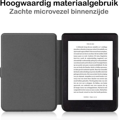 Kobo Nia Bookcase Hoes Shockabsorberend - Rosé Goud