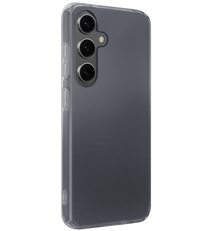 Samsung A35 Hoesje Siliconen Backcover Lichtgewicht - Transparant