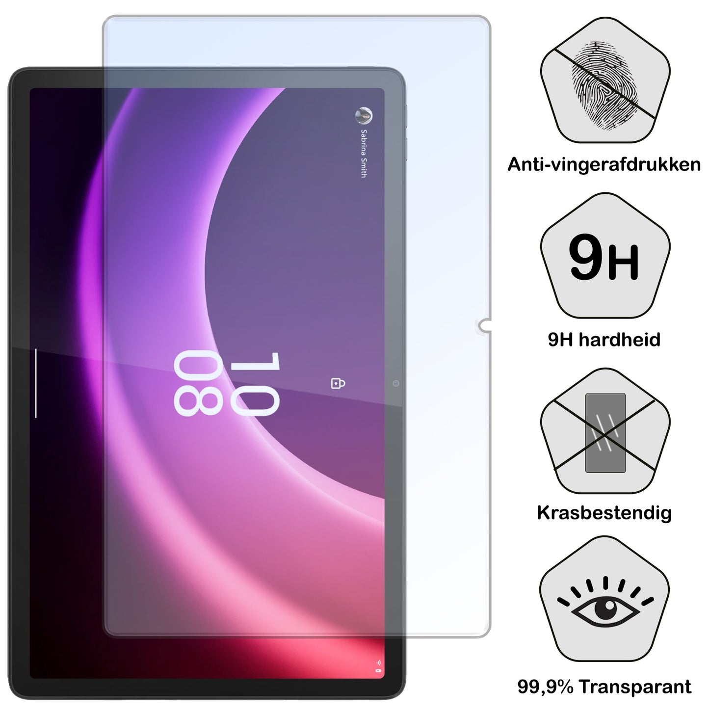 Lenovo Tab P11 (2e Gen) Screenprotector Tempered Glass