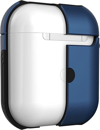 AirPods 2 Hoesje Hard Case Shockbestendig - Donkerblauw