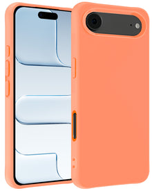 iPhone Air Hoesje Siliconen Backcover Lichtgewicht - Perzik