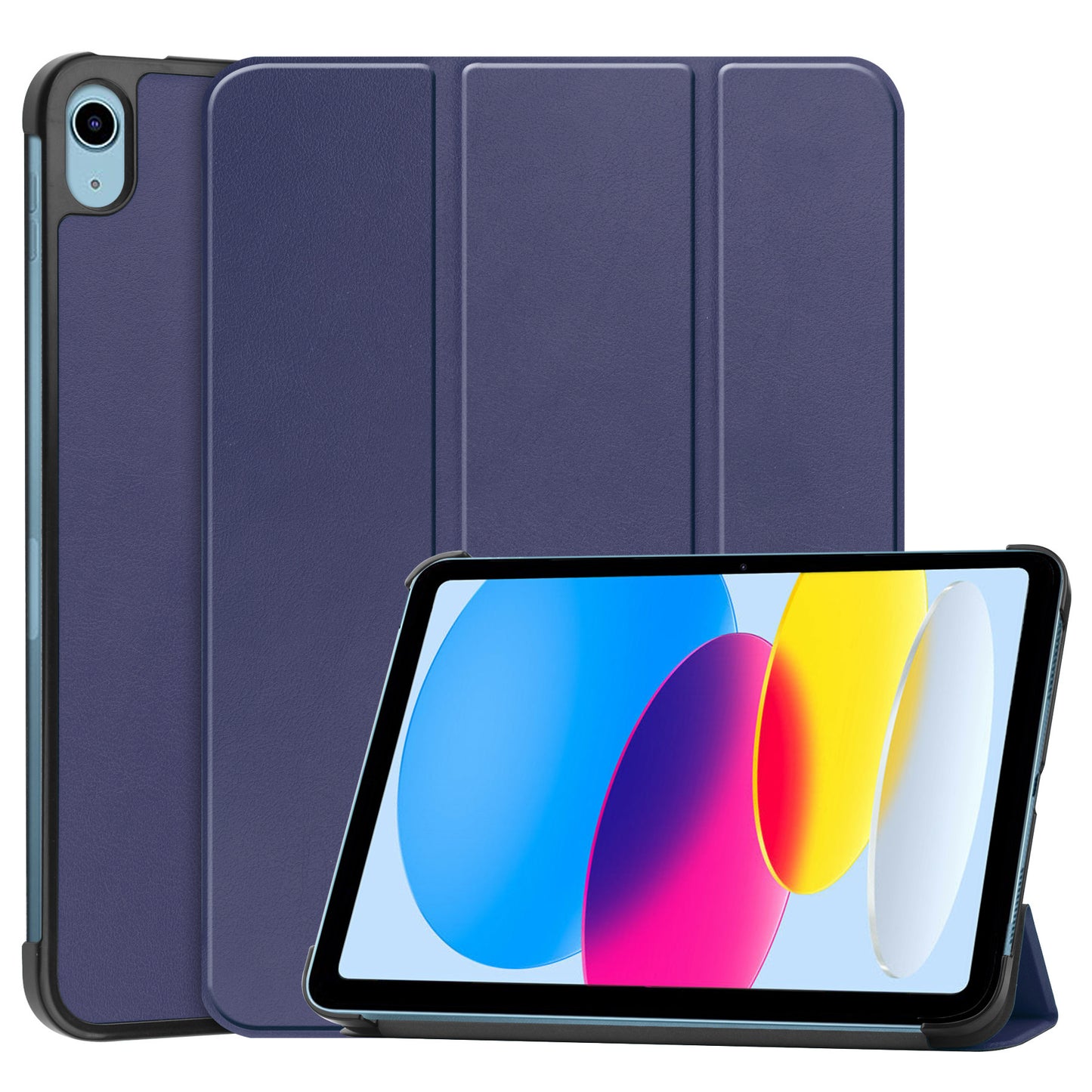 iPad 2022 Hoesje Book Case - Donkerblauw