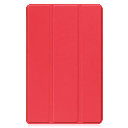 Lenovo Tab M9 Trifold Bookcase Hoes - Rood