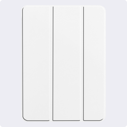 iPad Pro 2024 (11 inch) Trifold Bookcase Hoes - Wit