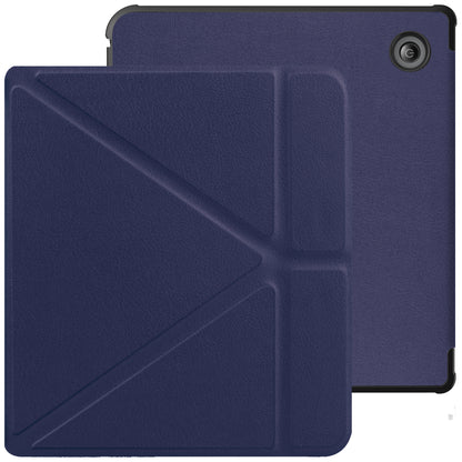 Kobo Libra 2 Trifold Bookcase Hoes - Donkerblauw