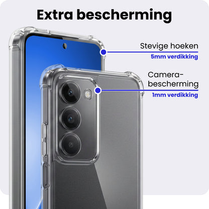 Xiaomi 15 Hoesje Shockproof Backcover Siliconen - Transparant