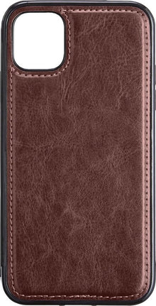 iPhone 12 Hoesje Bookcase Cover Uitneembaar - Bruin