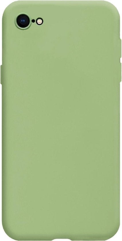 iPhone SE 2020 Hoesje Siliconen - Groen