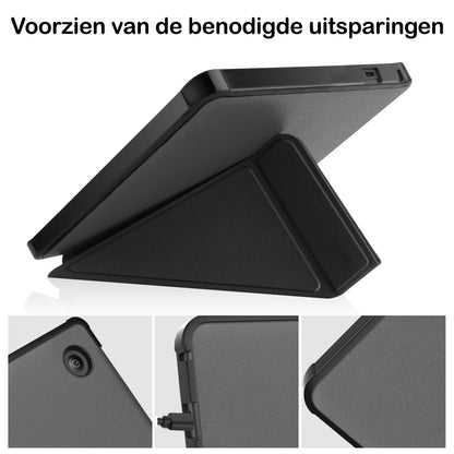 Kobo Libra 2 Trifold Bookcase Hoes - Grijs