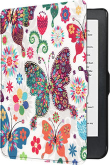 Kobo Clara HD Bookcase Hoes Shockabsorberend - Vlinders